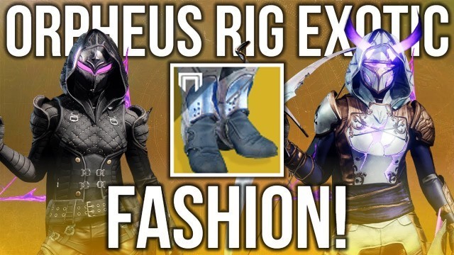 'Orpheus Rig Fashion! How To Make This Exotic Look Amazing! - Destiny 2 Fashion'