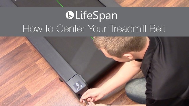 'LifeSpan: How to Center Your Treadmill Belt'