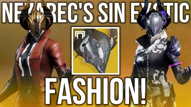 'Nezarec\'s Sin Fashion! How To Make This Exotic Look Amazing! - Destiny 2 Fashion'