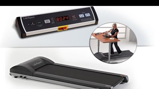 'LifeSpan TR1200 DT3 Standing Desk Treadmill With 2.25 HP High Torque Continuous Duty Motor'