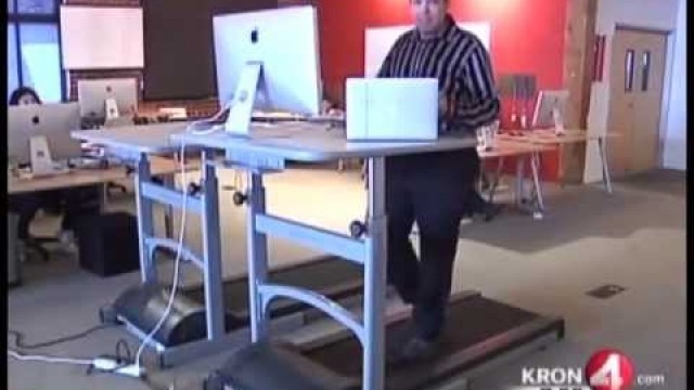 'LifeSpan In The News | Treadmill Desk | San Francisco KRON-TV 4'