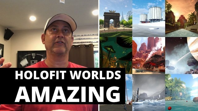 'The Level of Detail in HOLOFIT Worlds Is Incredible (HOLOFIT VR Fitness Review)'