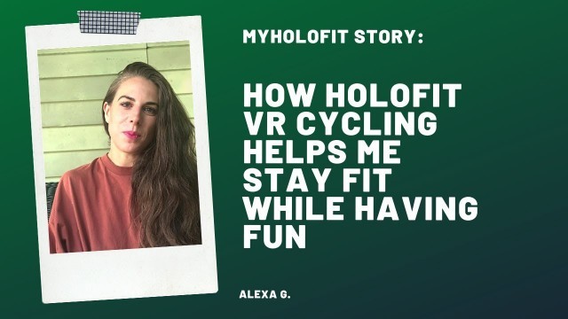 'Fun VR Cycling Workout: Staying Fit While Having Fun on My Exercise Bike'