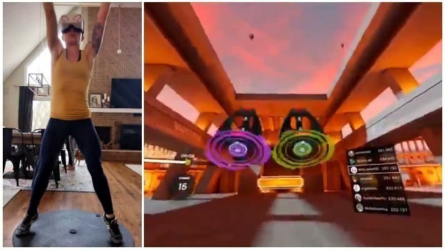 'Les Mills BodyCombat Advanced Level VR Workout Oculus Quest 2'