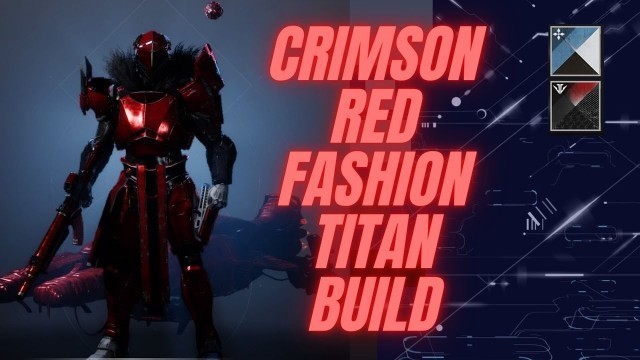 'DESTINY 2 FASHION TITAN PEACEKEEPERS EXOTIC BUILD'