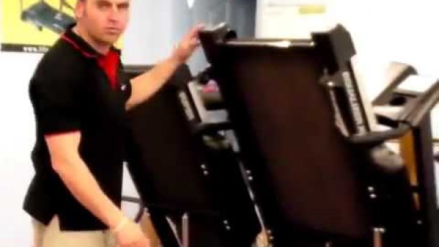 'How to fold treadmills http:  www lifespanfitness com au'