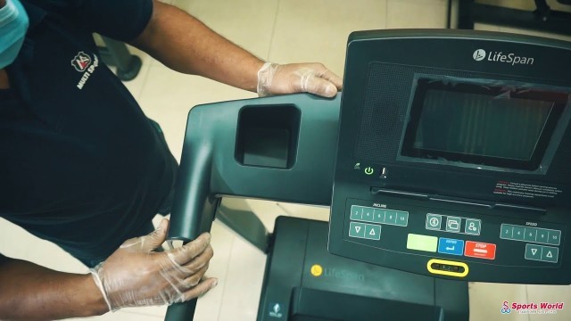 'Unboxing Lifespan Treadmill and Installation by Sports World'