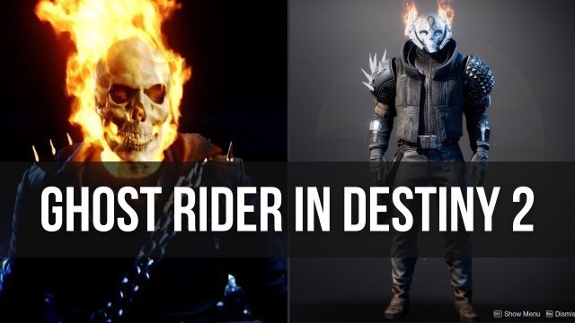 'Ghost Rider | Transmog Design | Destiny 2 Fashion'