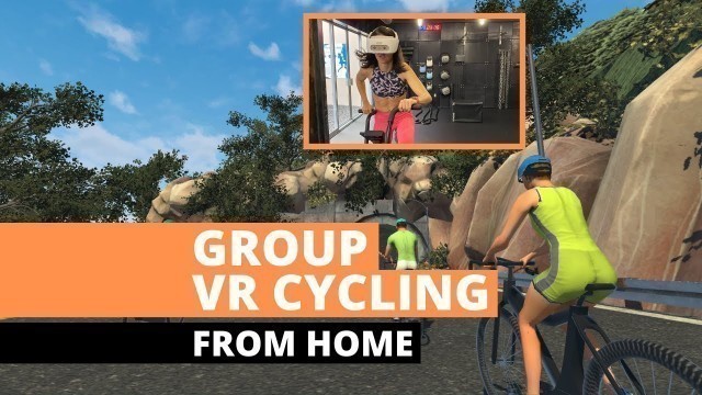 'VR Cycling Home Workouts for Any Exercise Bike [HOLOFIT VR Fitness]'