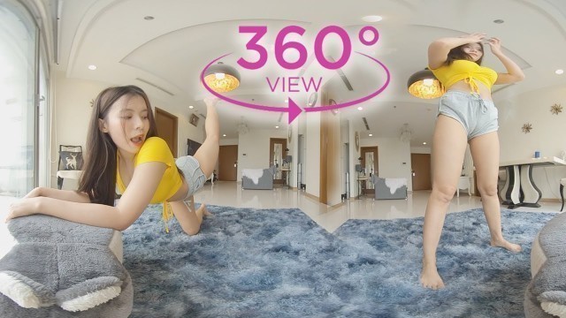 'VR 360° Yoga and Gymnastics Skills. Workout STRETCH Legs. Yoga and Contortion Challenge'