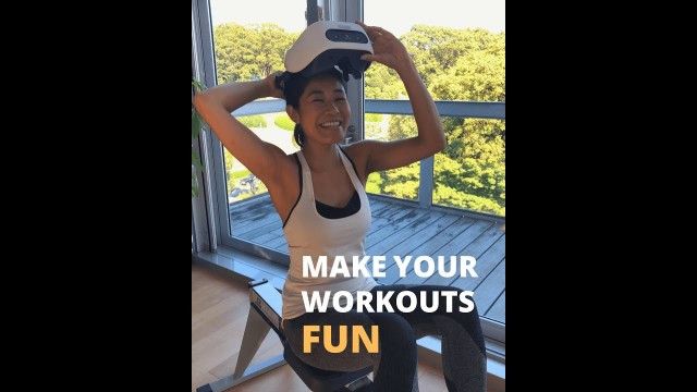 'Make Your Home Workouts Fun with HOLOFIT VR Fitness [Virtual Rowing]'