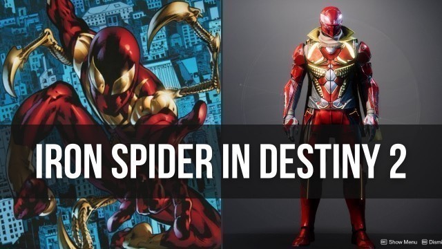 'Iron Spider | Transmog Design | Destiny 2 Fashion'