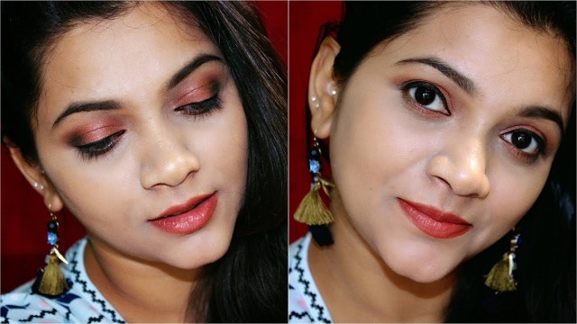 'EYETEX DAZZLER | ONE BRAND MAKEUP TUTORIAL | AFFORDABLE INDIAN BRAND | Pavithra iyer'