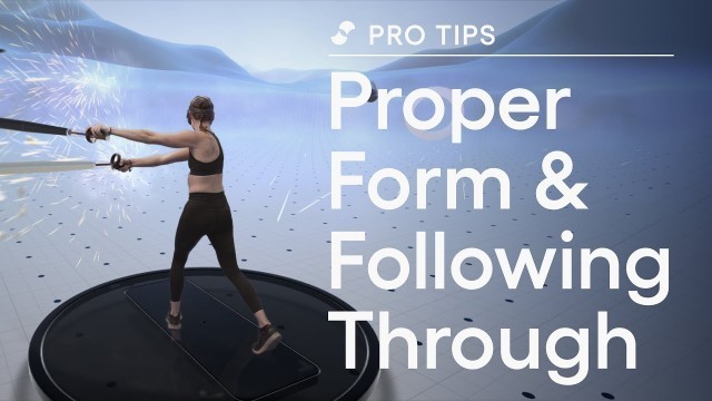 'Strike Targets Safely With Proper Form in Your VR Workout | Supernatural Pro-Tips Series'