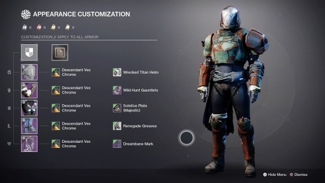 'Scavenger Titan Fashion Build (Destiny 2)'