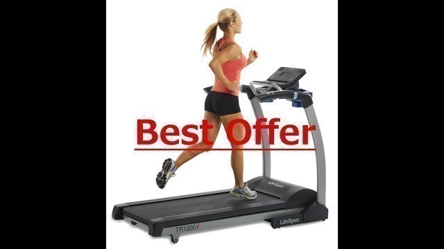 'Get your LifeSpan TR 1200i Folding Treadmill right now right HERE!'