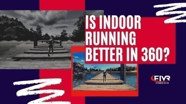 'INdooR Running WorkOut 20 Min Burn Fat HIIT VR 360 Video'