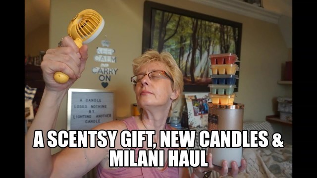 'SCENTSY WAX GIFT/NEW CANDLES & MILANI COSMETICS ONLINE'