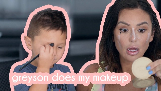 'GREYSON DOES MY MAKEUP || JWOWW'