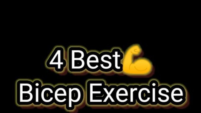 '4 Best Biceps