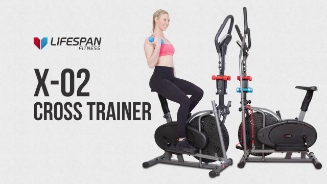 'Lifespan X-02 Hybrid Cross Trainer Spin Bike'