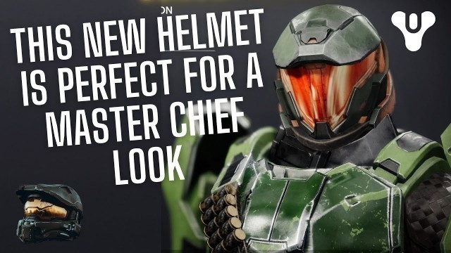 'THIS NEW VENDOR HELMET IS AMAZING IN DESTINY 2 FASHION (MASTER CHIEF HELMET)'