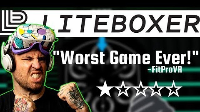 'Liteboxer VR is BAD. REAL BAD. A Quest 2 VR Fitness Review!'