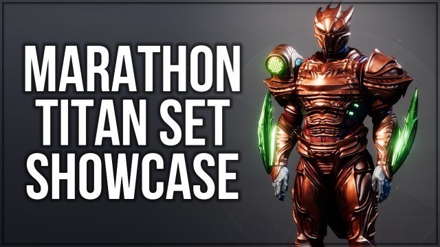 'Marathon Titan Set Showcase! - Bungie 30th Anniversary Ornaments'