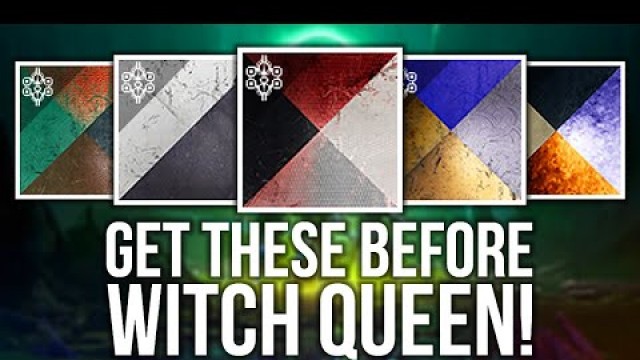 'Shaders You NEED To Get Before Witch Queen | Destiny 2 Fashion'