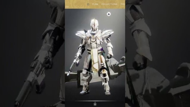 'Destiny 2 | Titan Fashion GOLD & WHITE #fashion #destiny2 #shorts'