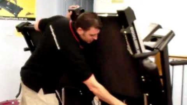 'How to fold treadmills http://www.lifespanfitness.com.au'