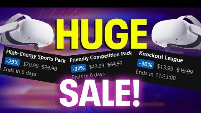 'HUGE VR Fitness Sale April 2022! Which VR fitness games should you buy?'