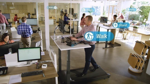 'End Your Sedentary Lifestyle with LifeSpan Treadmill Desks and Standing Desks'