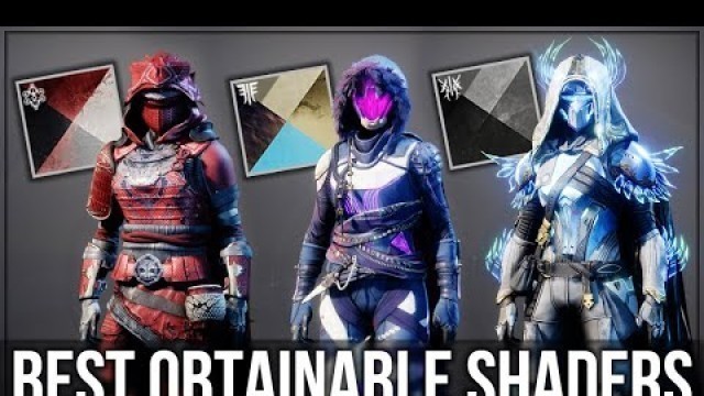 'The Best Obtainable Shaders In Destiny 2! (Season 15)'