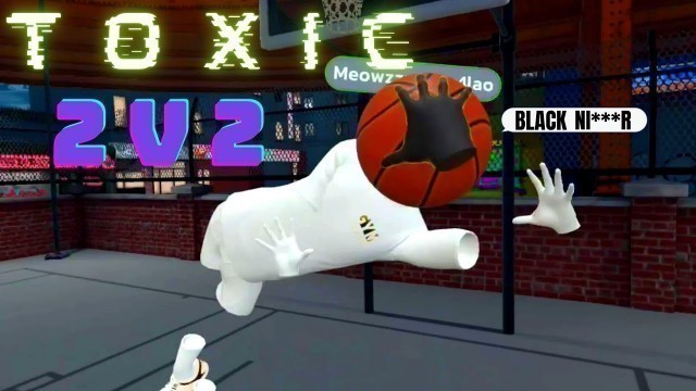 '2 V 2 against TOXIC RACIST in GYM CLASS VR | #gymclassvr #oculus'