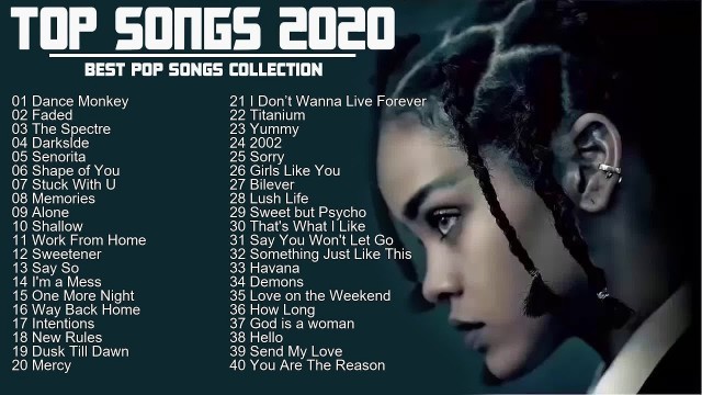 'Top Hits 2020 Video Mix (CLEAN) | Hip Hop 2020 - (POP HITS 2020, TOP 40 HITS, BEST POP HITS,TOP 40)'