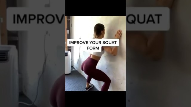 'Improve Your Squat Form | Post Workout Weight loss Smoothie link in Description #shorts'