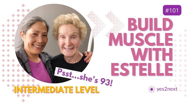 'Build muscle with a 93-year-old | At home senior workout'