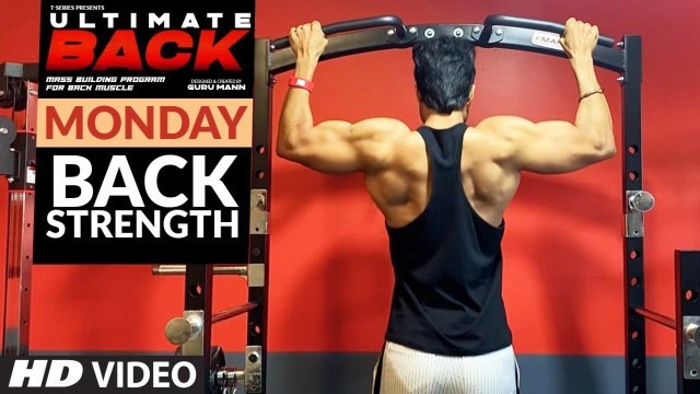 'Monday - BACK STRENGTH | Ultimate Back | Guru Mann | Health & Fitness'