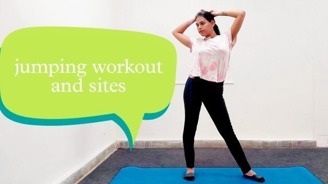 'Jumping Workout And Sites || 4 Minutes || Soni Fitness #jumpingworkoutandsites#fitnessvideo'