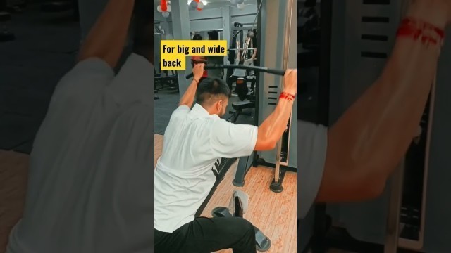 'back workout #backworkout #back #short #shortvideo #gym @Yatinder Singh @Guru Mann Fitness'