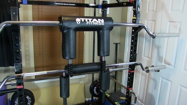 'Titan Fitness New Safety Squat Bar V2 vs Earlier Version'