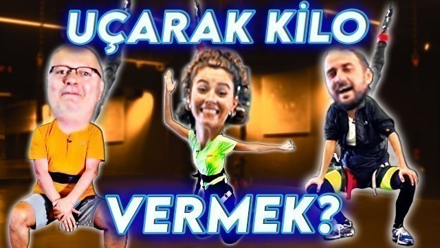 'Bungee Gym Denedik! Uçarak Kilo Verilir Mi?'