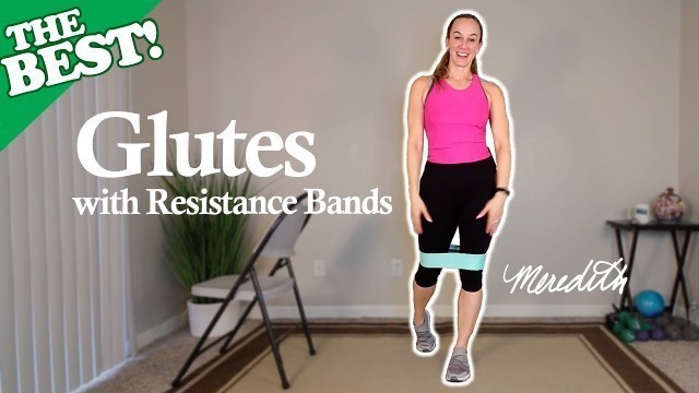 'THE BEST Glutes Workout For Seniors With Resistance Bands | Intermediate Level | 12Min'