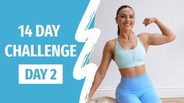 '14 DAY FITNESS CHALLENGE | Day 2 Legs And Booty'