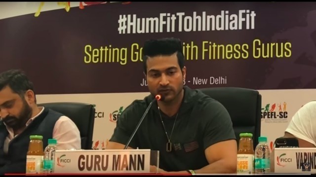 '(HumFitTohIndiaFit) Guru Mann had meeting with FICCI regarding Health, Fitness & Sports of India'