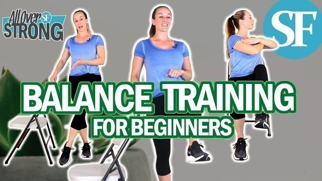 'Senior Fitness Balance Training Workout For Beginners | Building Stability'