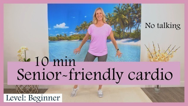 '10-minute Senior-friendly Walking Workout / Great workout to do any time of the day to boost energy'