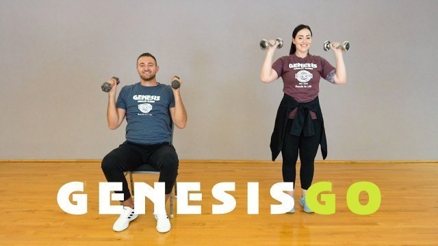 '15 Minute Seated Senior Workout | Genesis Go'