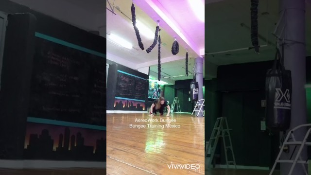 'AereoWork Bungee el mejor entrenamiento de Bungee fitness'